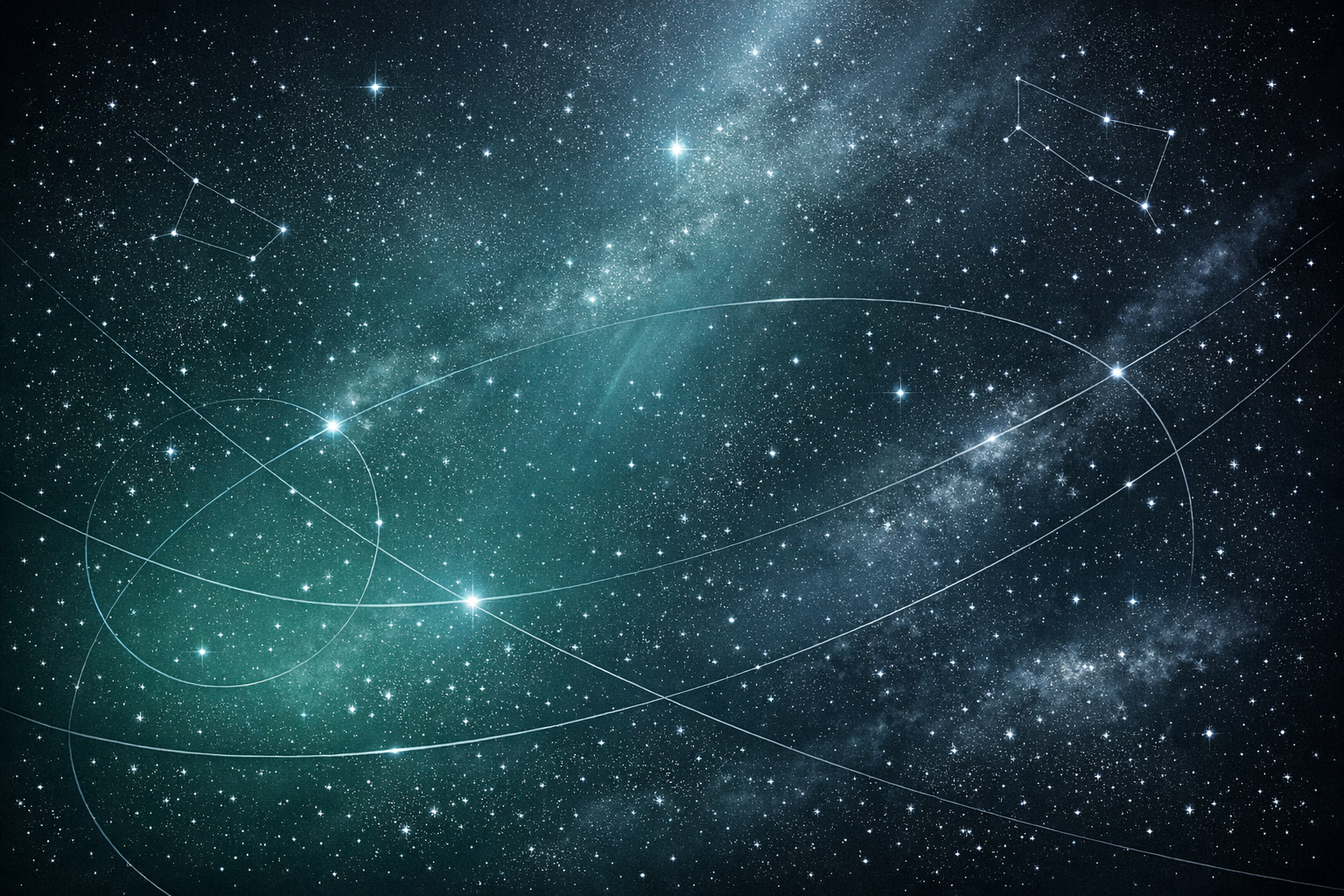 Fondo astral decorativo